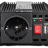 GOOBAY inverter αυτοκινήτου 52767, 12V σε 230V, 300W