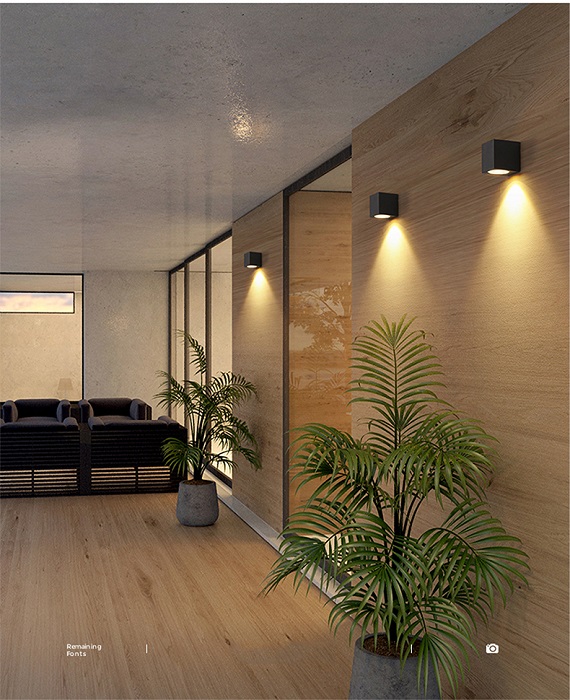 Επιτοίχιο φωτιστικό LED - Απλίκα - Warm White - 1009 - 941150