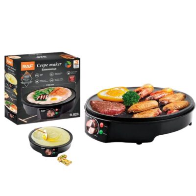 RAF Κρεπιέρα 1200W R.528 - Crepe & Pancake Maker