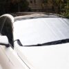 Ηλιοπροστασία παρμπρίζ αυτοκινήτου AG483, εξωτερική, 140x70cm