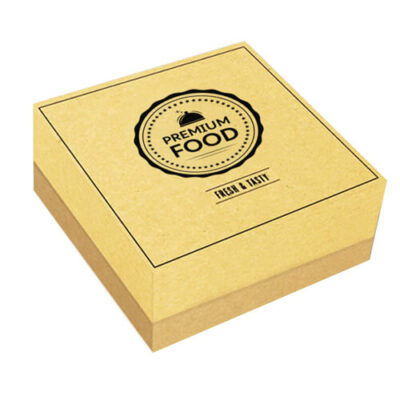 PREMIUM FOOD ΚΟΥΤΙ BURGER  (14x13x5.5) - (50τεμ.) - (EASY OPEN)
