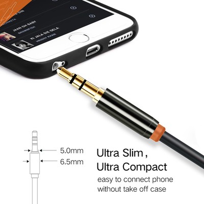 CABLETIME καλώδιο προέκτασης ήχου 3.5mm CT-AV311-P11FG, gold plated, 1m, μαύρο