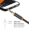 CABLETIME καλώδιο προέκτασης ήχου 3.5mm CT-AV311-P11FG, gold plated, 1.5m, μαύρο
