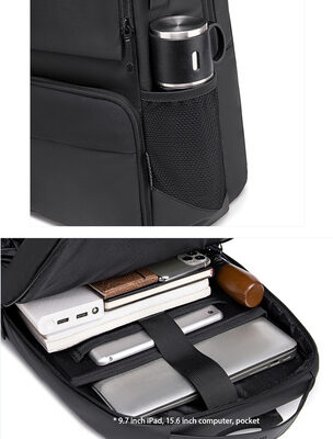 ARCTIC HUNTER τσάντα πλάτης B00532 με θήκη laptop 15.6", USB, 28L, γκρι