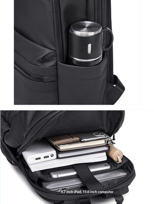 ARCTIC HUNTER τσάντα πλάτης B00536 με θήκη laptop 15.6", 21L, γκρι