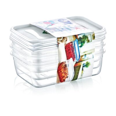 FLEXI BOX ΟΡΘΟΓΩΝΙΟ ΣΕΤ 3ΤΜΧ 0.8LT