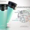 BRUNO θερμός BRN-0071, με κλείδωμα, anti-slip, 400ml,γαλάζιο
