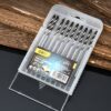 DELI σετ τρυπάνια DH-BWZ004-E1 για τοίχο/μέταλλο/ξύλο, 45# YG6X, 4x80mm, κυλινδρικό, 10τμχ