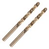 DELI σετ τρυπάνια DH-MHZ020-E2 για μέταλλο, M35 HSS 5% κοβαλτίου, DIN 388, 2x49mm, κυλινδρικό, 2τμχ