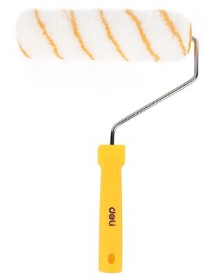 DELI ρολό βαφής τοίχου DL509619 με λαβή, ακρυλικό, 12mm, 230mm