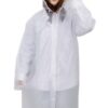 DELI αδιάβροχη καμπαρντίνα DL553010 για ενήλικες, 65x110cm, λευκή