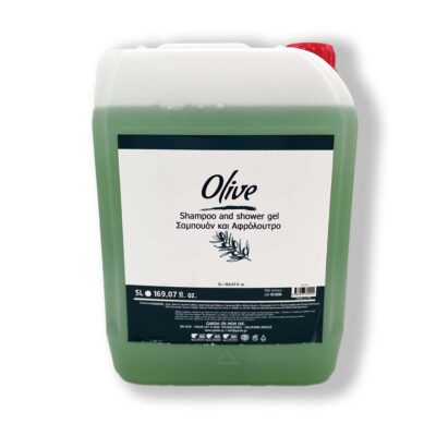 Refill Olive Σαμπουάν και Αφρόλουτρο 2in1 5lt