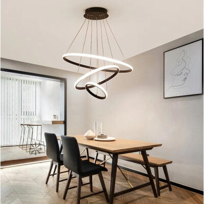 POWERTECH LED φωτιστικό οροφής HLL-0105, 44W, 4000K, 60x60cm, μαύρο