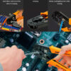 JAKEMY πρέσα ακροδεκτών JM-CT4-1 για καλώδια δικτύου RJ45/12, 8P/6P