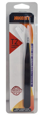 JAKEMY τσιμπίδα JM-T2-12, ανοξείδωτη, SUS304, 123mm, ίσια