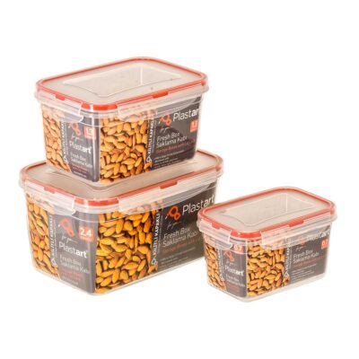 FRESH BOX ΟΡΘΩΓΩΝΙΟ ΒΑΘΥ ΣΕΤ 3τμχ