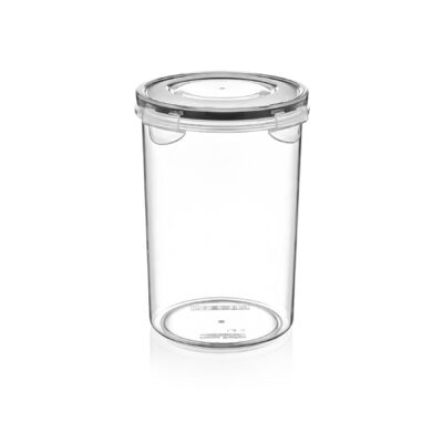 FRESH BOX ΣΤΡΟΓΓΥΛΟ ΒΑΘΥ ΜΕ ΚΛΙΠ 1.5LT