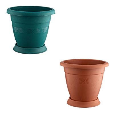ΓΛΑΣΤΡΑ LUX ΜΕ ΠΙΑΤΑΚΙ 8LT TERRACOTTA