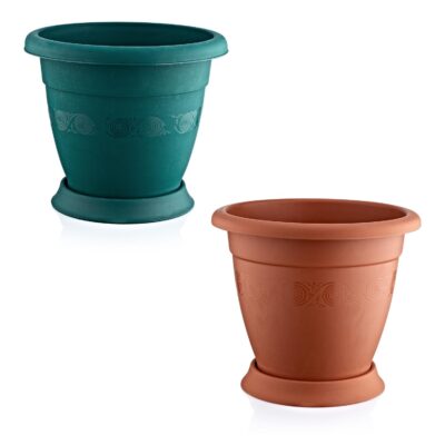 ΓΛΑΣΤΡΑ LUX ΜΕ ΠΙΑΤΑΚΙ 27LT TERRACOTTA