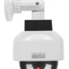 Ψεύτικη κάμερα CCTV LXKAM15 με LED, ηλιακή, λευκή