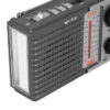 HMIK φορητό ραδιόφωνο & ηχείο MK-918 με φακό, USB/TF/AUX, γκρι