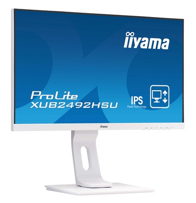 IIYAMA used οθόνη XUB2492HSUW1 IPS-LED, 23.8" 1920x1080, VGA/HDMI/DisplayPort, Grade B