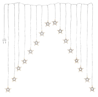 MOON IN THE ROOM LED λαμπάκια κουρτίνα ML49C, 0.7 x 3m, 230V, 136 LED