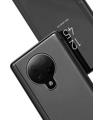 POWERTECH θήκη Clear view MOB-1513, Xiaomi Poco F2 Pro, μαύρη
