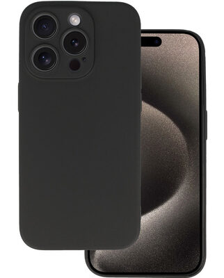 POWERTECH θήκη MATT MOB-1970 για iPhone 16 Pro Max, μαύρη