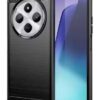 POWERTECH Θήκη Carbon MOB-2011 για Xiaomi Redmi 14C, μαύρη