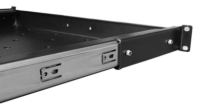 POWERTECH πτυσσόμενο ράφι για rack 19" NETW-0020, βάθος 740mm, μαύρο