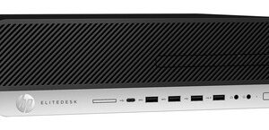 HP PC EliteDesk 800 G5 SFF, Refurbished Grade A Repainted, i5-8500, 8/256GB SSD, DVD, FreeDOS