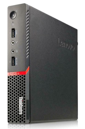 LENOVO PC ThinkCentre M900 Micro, Refurbished Grade A Repainted, i5-6400T, 16/256GB M.2, FreeDOS