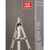PROLINE τρίποδας για αλφάδι laser 15165, πτυσσόμενος 42-116cm, 5/8"