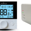 POWERTECH ψηφιακός θερμοστάτης χώρου PT-1048, αερίου, RF, Wi-Fi, μαύρος
