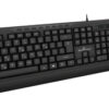 POWERTECH set ποντίκι & πληκτρολόγιο PT-1067, ενσύρματο, 1000DPI, μαύρο