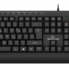 POWERTECH set ποντίκι & πληκτρολόγιο PT-1067, ενσύρματο, 1000DPI, μαύρο