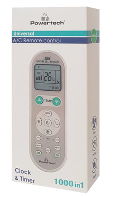 POWERTECH Χειριστήριο κλιματιστικού PT-835, universal 1000 σε 1