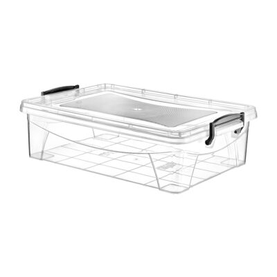 HIDE BOX ΟΡΘΟΓΩΝΙΟ ΑΠΟΘΗΚΕΥΣΗΣ ΜΕ ΧΕΡΟΥΛΙΑ KAI ΚΛΕΙΣΙΜΟ ΑΣΦΑΛΕΙΑΣ 2.2LT