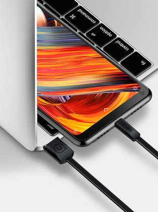 USAMS καλώδιο USB σε Lightning US-SJ199, 2A, 1.2m, μαύρο