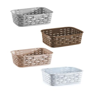 ΚΑΛΑΘΙ ΑΠΟΘΗΚΕΥΣΗΣ RATTAN SMALL 1.75LT MIX