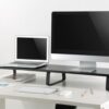 BRATECK επιτραπέζια βάση για 2x οθόνες/laptop STB-112, 13-32", έως 20kg, μαύρη