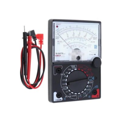 Sanwa YX-360TR Αναλογικό πολύμετρο με βελόνα Μαύρο - Multitester