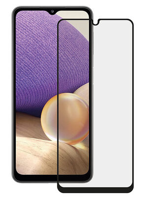 POWERTECH tempered glass 5D TGC-0573, Samsung A32, full glue, μαύρο