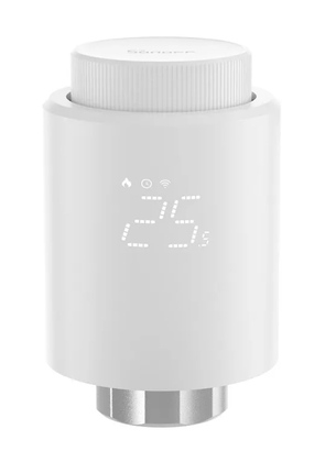 SONOFF smart θερμοστατική βαλβίδα για καλοριφέρ TRVZB, ZigBee, M30x1.5, 48x76mm, 6-28°C
