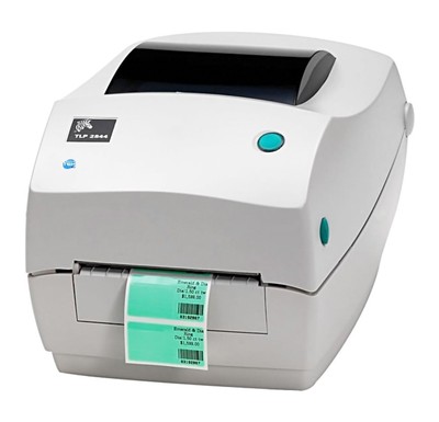 ZEBRA used desktop label printer U-TLP2844, 203 dpi