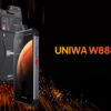 UNIWA smartphone W888, 6.3", 4/64GB, ηχείο 2W, Atex Zone 2, IP68, μαύρο