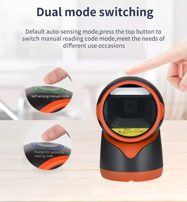 WINSON barcode scanner 1D & 2D WAI-5780, ενσύρματη σύνδεση USB, μαύρο