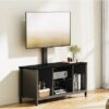 BRATECK έπιπλο τηλεόρασης με βάση WP2006ST-BK, 37-75", 115x38x131.3cm, μαύρο