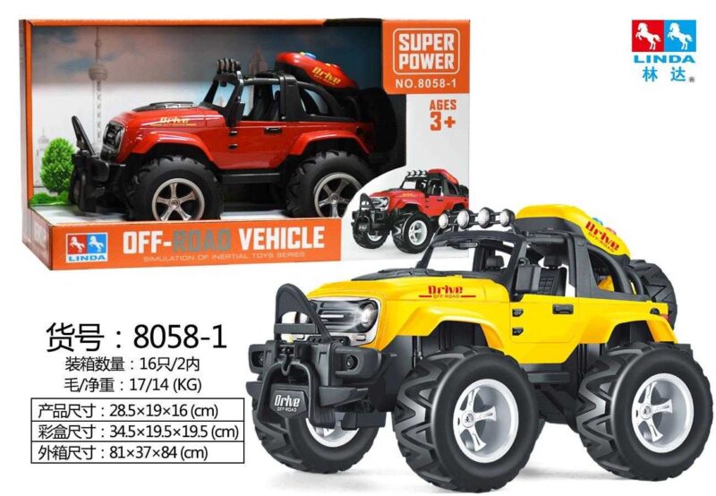 Αυτοκίνητο Τζιπ Off-Road - 8058-1 - 215458
